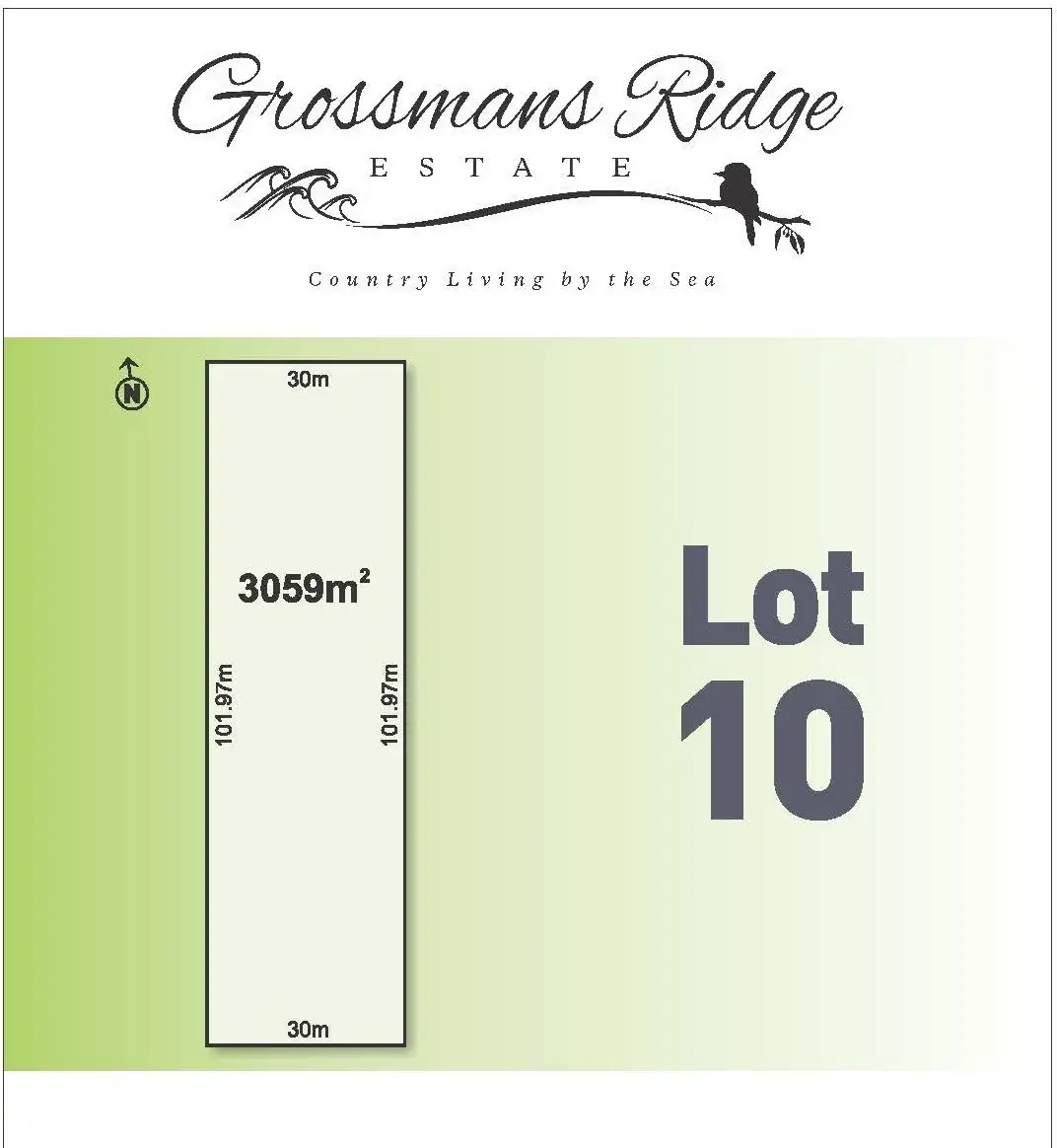 Main view of Homely land listing, Lot 10/460 Grossmans Road, Bellbrae VIC 3228