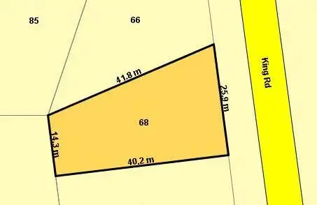 Main view of Homely land listing, 68 King Road, East Bunbury WA 6230