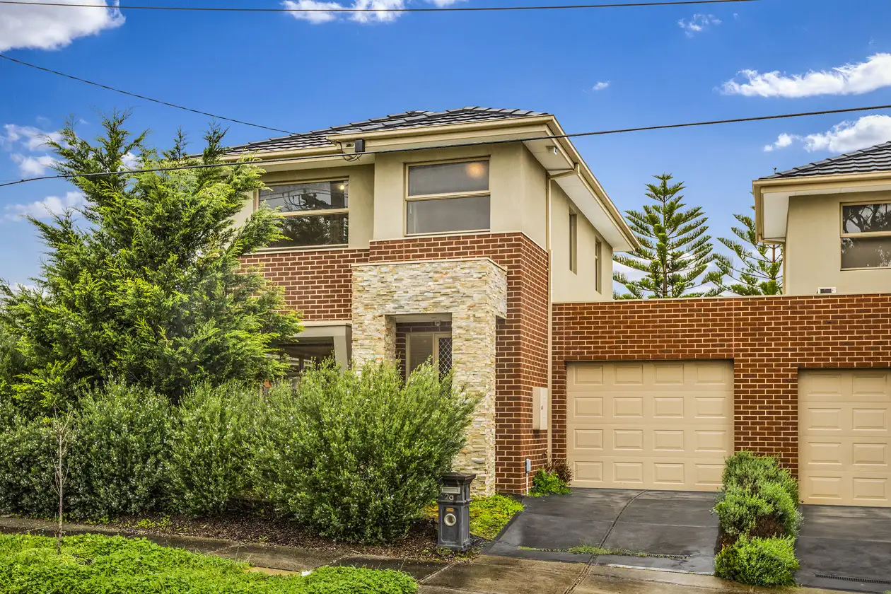 Main view of Homely townhouse listing, 2A Crawford Road, Doncaster VIC 3108