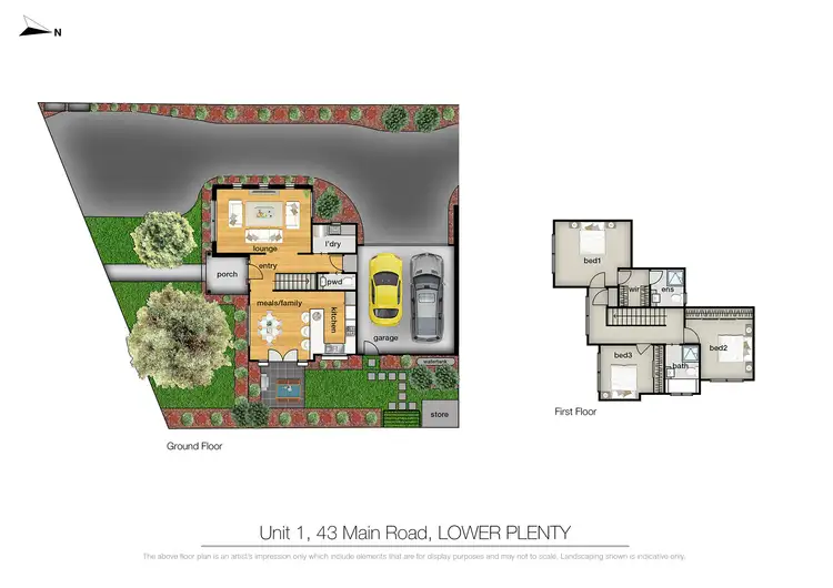 Fourth view of Homely townhouse listing, 1 - 4 43 Main Road, Lower Plenty VIC 3093