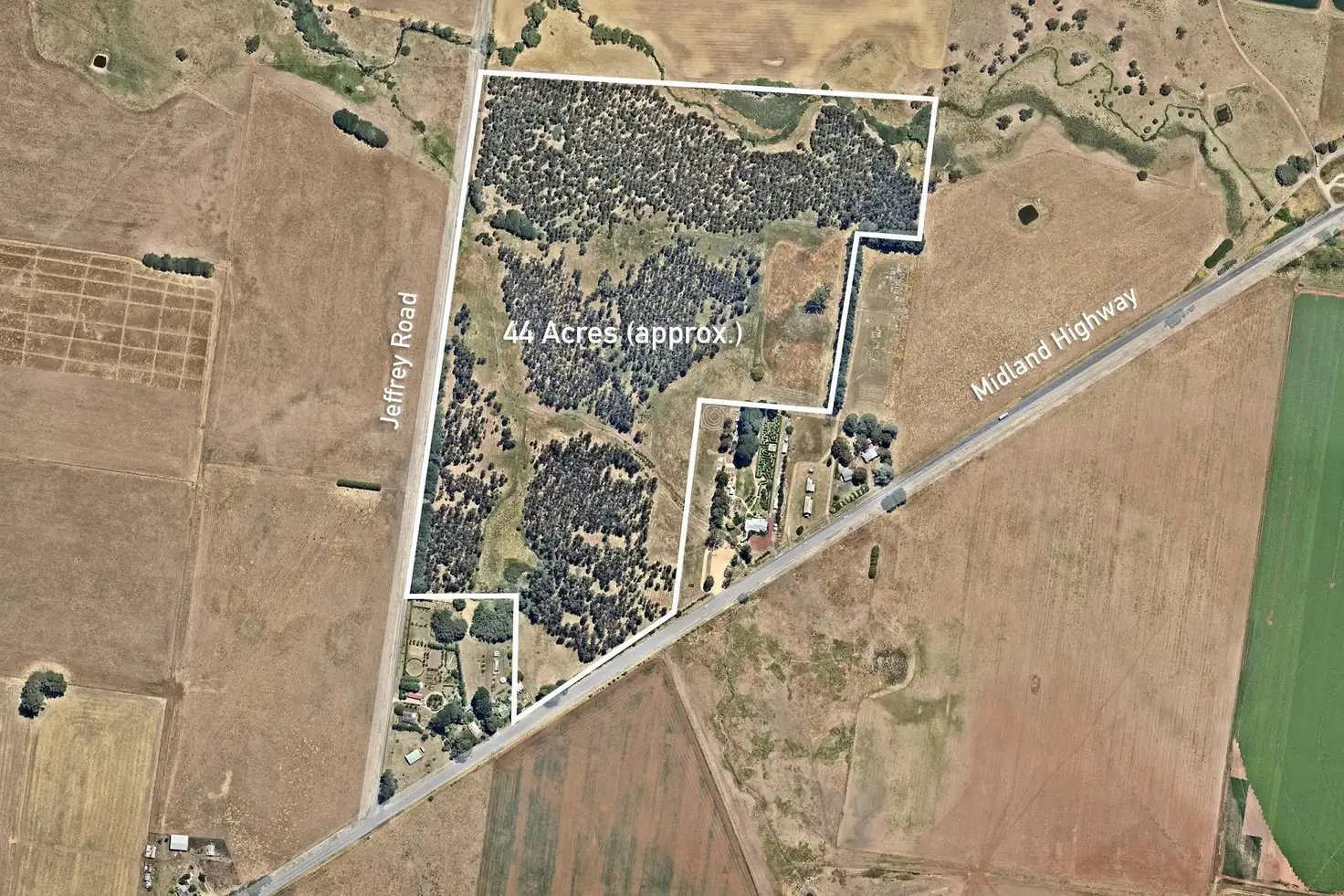 Main view of Homely land listing, 3171 Midland Highway, Newlyn VIC 3364