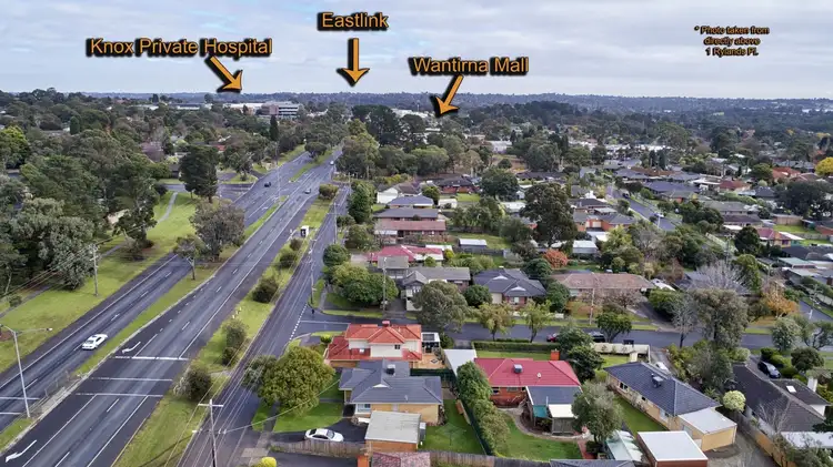 Second view of Homely house listing, 1 Rylands Place, Wantirna VIC 3152