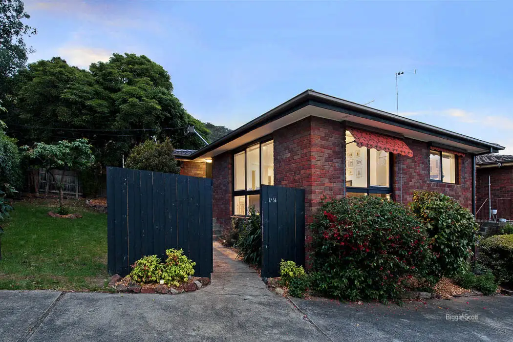 Main view of Homely unit listing, 1/36 The Glen, Ferntree Gully VIC 3156