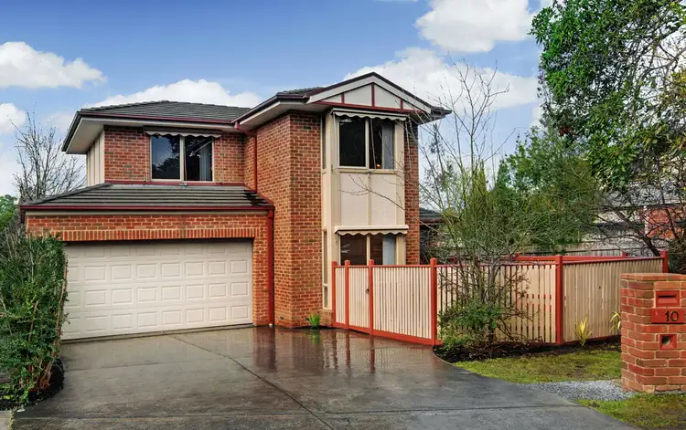 Second view of Homely townhouse listing, 1/10 Linden Road, Ringwood North VIC 3134