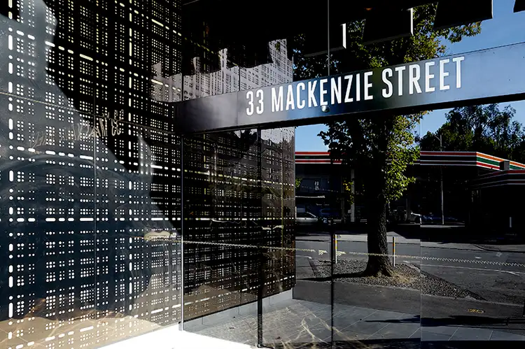 Second view of Homely apartment listing, 2410/33 Mackenzie Street, Melbourne VIC 3000