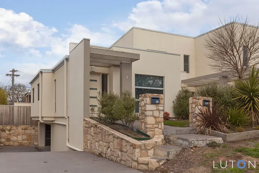 Main view of Homely townhouse listing, 1/3-5 Ulverstone Street, Lyons ACT 2606
