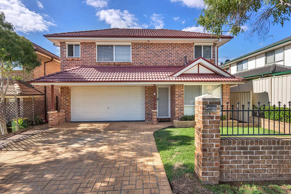 Main view of Homely townhouse listing, 25/113 The Lakes Drive, Glenmore Park NSW 2745