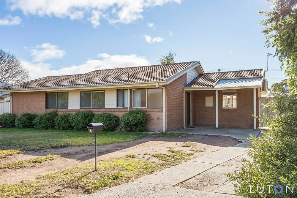 Main view of Homely house listing, 5 Davice Place, Chisholm ACT 2905
