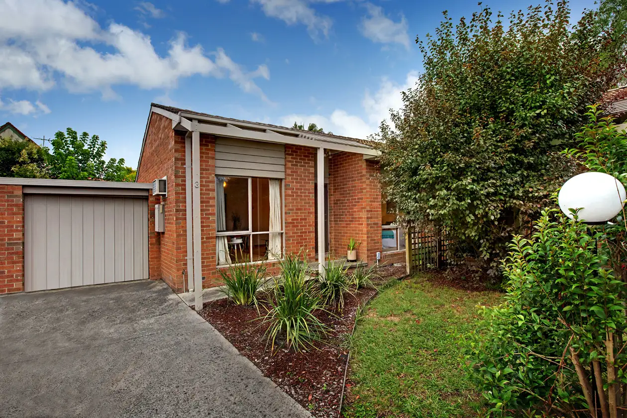 Main view of Homely unit listing, 3/1 Sunset Drive, Heathmont VIC 3135
