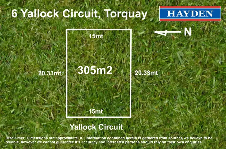 Main view of Homely land listing, 6 Yallock Circuit, Torquay VIC 3228