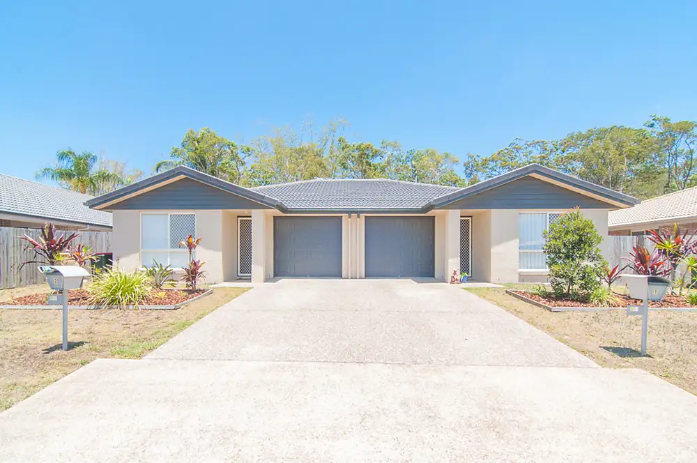 Main view of Homely semi-detached listing, 1&2/18 Wormwell Court, Caboolture QLD 4510