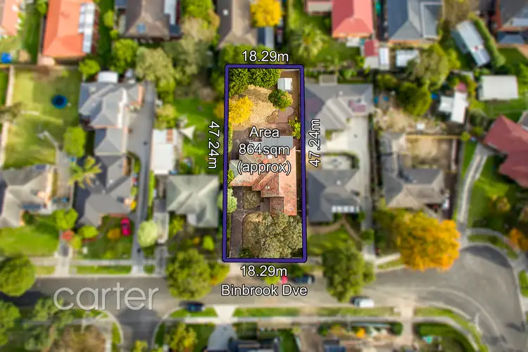 Second view of Homely house listing, 55 Binbrook Drive, Croydon VIC 3136
