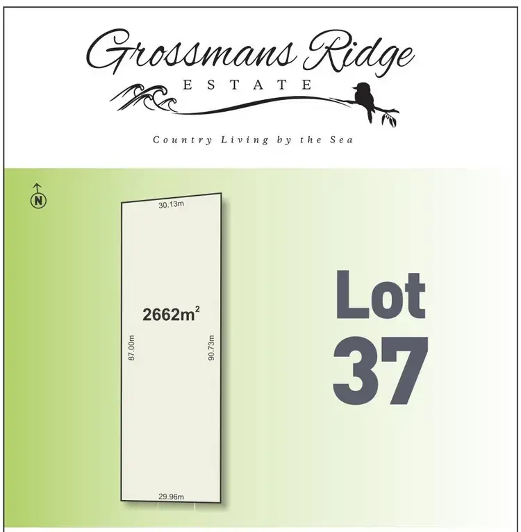 Main view of Homely land listing, Lot 37/460 Grossmans Road, Bellbrae VIC 3228