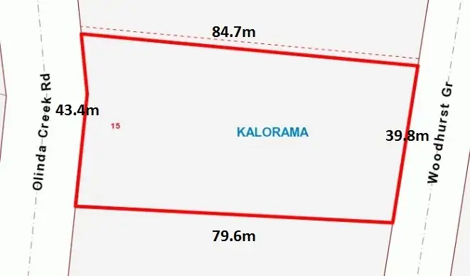 Second view of Homely land listing, 15 Olinda Creek Road, Kalorama VIC 3766