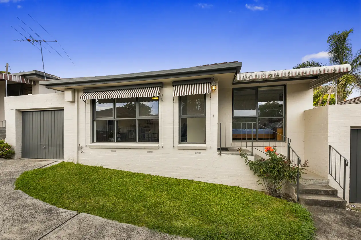 Main view of Homely unit listing, 3/36 Florence Road, Surrey Hills VIC 3127