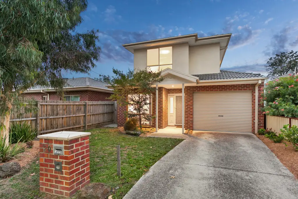 Main view of Homely townhouse listing, 20 Everard Road, Ringwood East VIC 3135