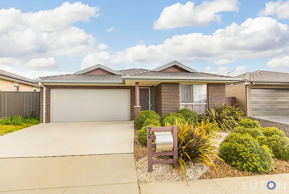 Main view of Homely house listing, 72 Rob Riley Circuit, Bonner ACT 2914