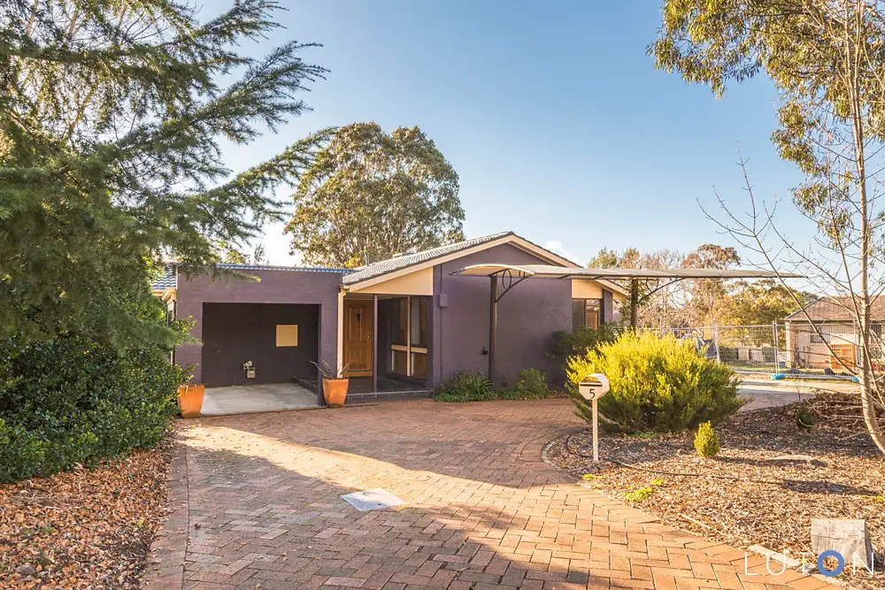 Main view of Homely house listing, 5 Hepburn Place, Kambah ACT 2902