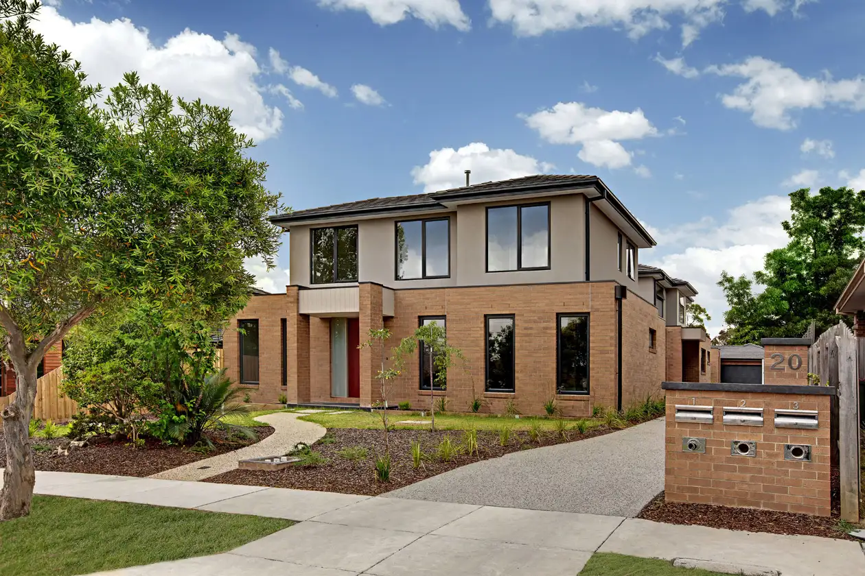Main view of Homely townhouse listing, 1/20 Carcoola Road, Ringwood East VIC 3135