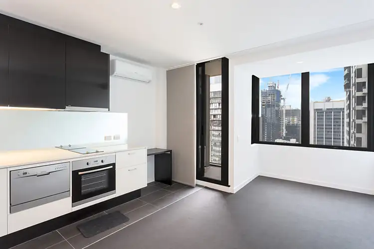 Main view of Homely apartment listing, 2504/220 Spencer Street, Melbourne VIC 3000