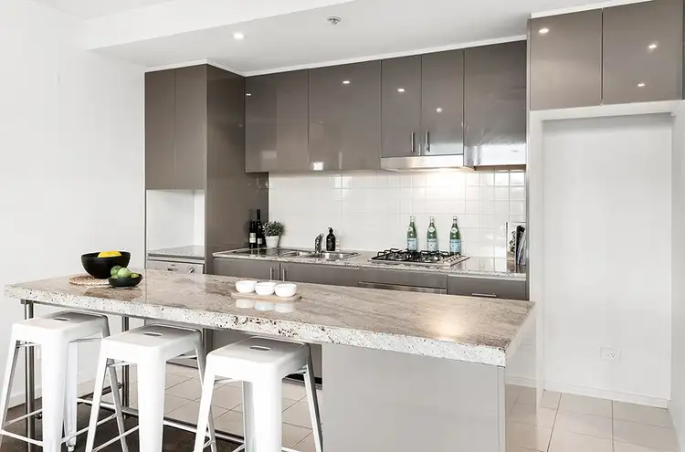 Second view of Homely apartment listing, 602/52 Nott Street, Port Melbourne VIC 3207