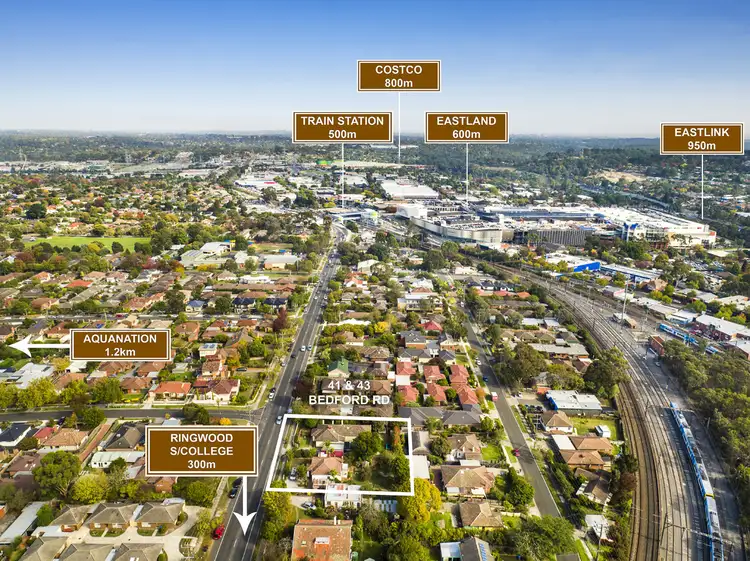 41 & 43 Bedford Road, Ringwood VIC 3134