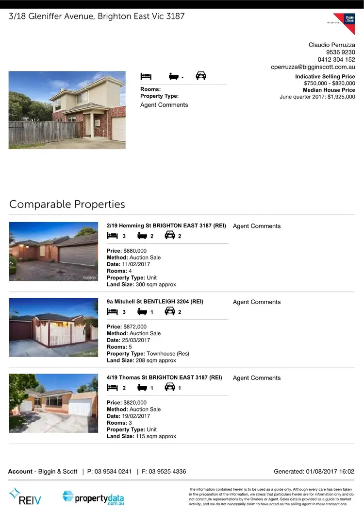 Sixth view of Homely townhouse listing, 3/18 Gleniffer Avenue, Brighton East VIC 3187