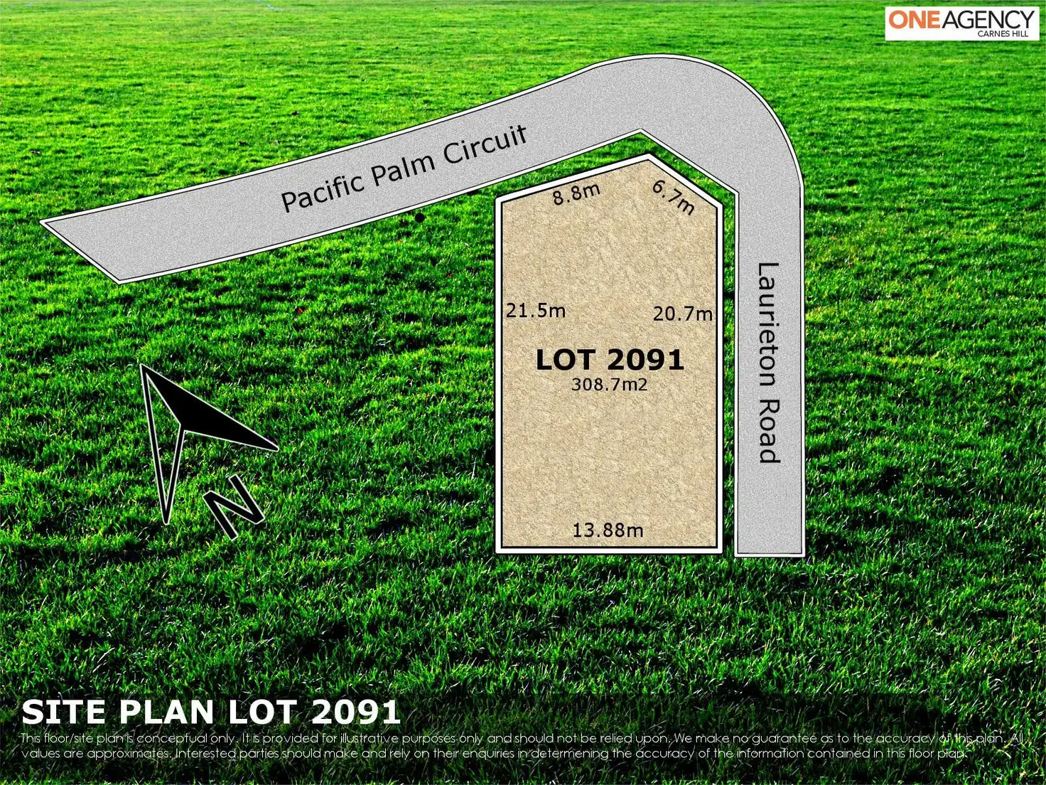Main view of Homely land listing, Lot 2091/2 Laurieton Road, Carnes Hill NSW 2171