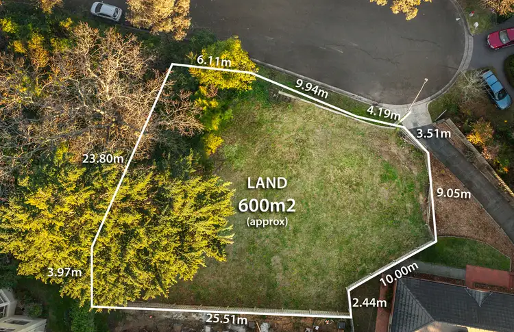 Main view of Homely land listing, 10 Pembroke Court, Ringwood VIC 3134