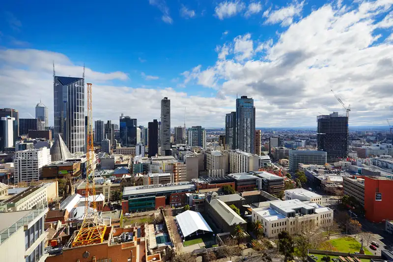 Main view of Homely apartment listing, 2410/33 Mackenzie Street, Melbourne VIC 3000