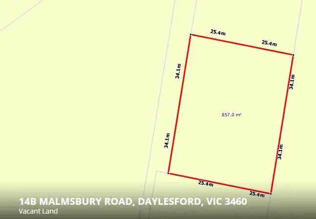 Main view of Homely land listing, 14B Malmsbury Road, Daylesford VIC 3460