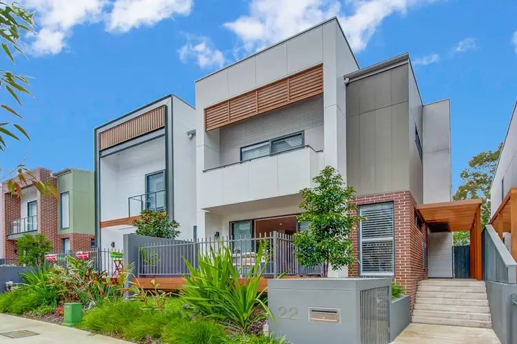 Main view of Homely semi-detached listing, 22 Lardelli Drive, Ryde NSW 2112