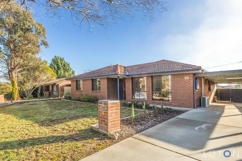 Main view of Homely house listing, 20 Chauncy Crescent, Richardson ACT 2905