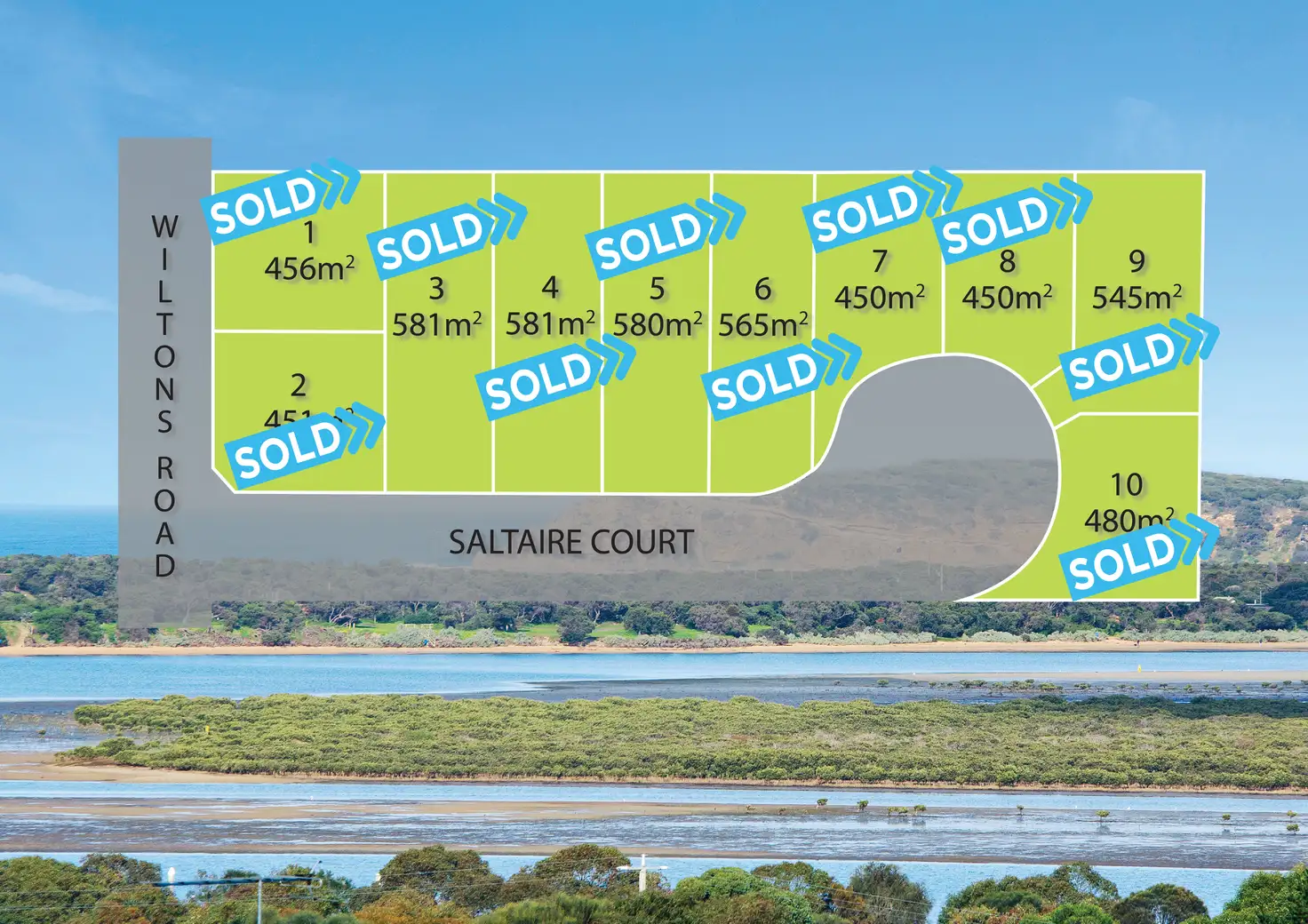 Main view of Homely land listing, 1-10 Saltaire  Court, Ocean Grove VIC 3226