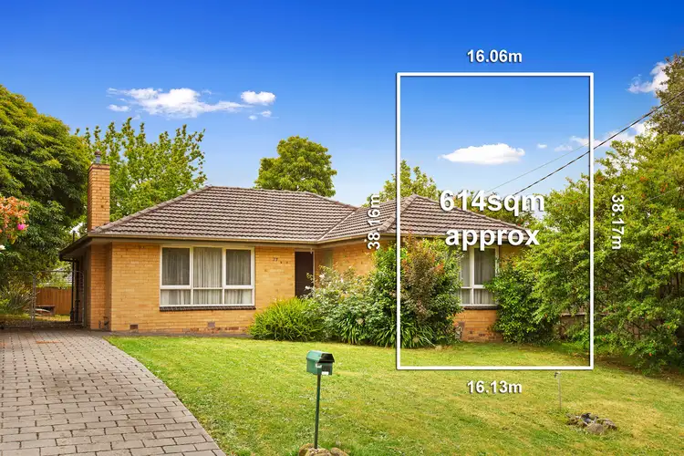 Main view of Homely house listing, 27 Cosgrove Street, Vermont VIC 3133