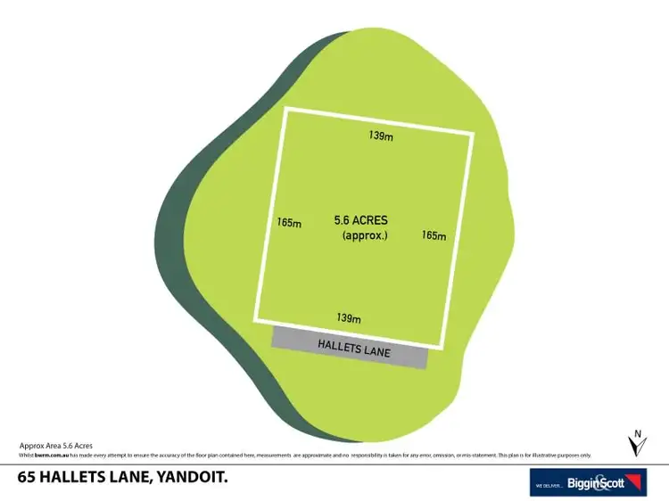 Fourth view of Homely land listing, 65 Hallets Lane, Yandoit VIC 3461