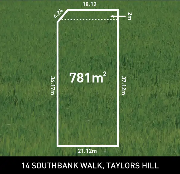 Main view of Homely land listing, 14 Southbank Walk, Taylors Hill VIC 3037