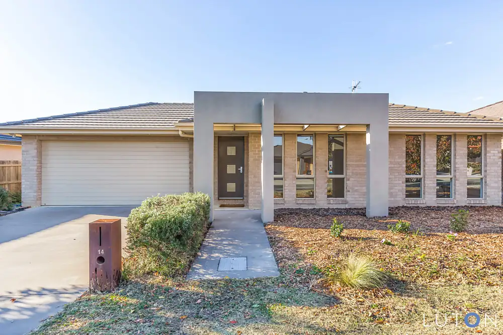Main view of Homely house listing, 14 Allnutt Crescent, Forde ACT 2914