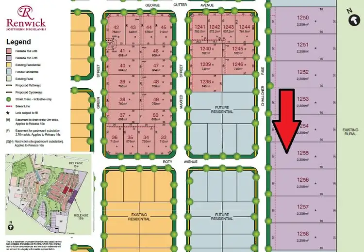 Second view of Homely land listing, Lot 1255 Challoner Rise, Renwick NSW 2575
