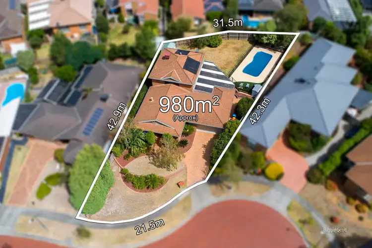 Second view of Homely house listing, 3 Crampton Court, Rowville VIC 3178