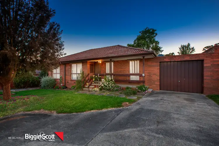 Main view of Homely house listing, 5/33 Edina Road, Ferntree Gully VIC 3156