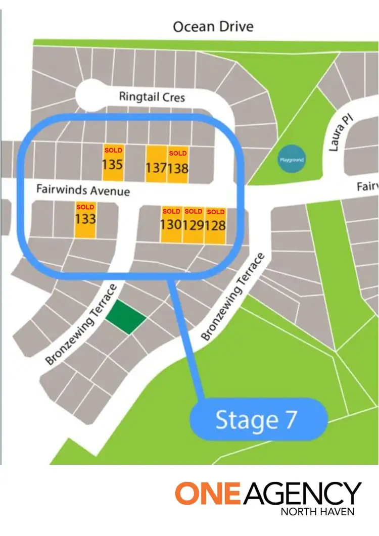 Main view of Homely land listing, Lots/128-138 Fairwinds  Avenue, Lakewood NSW 2443