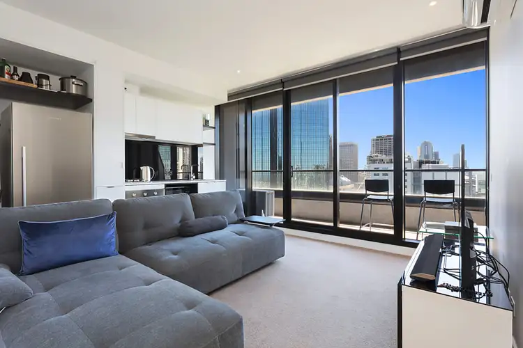 Main view of Homely apartment listing, 2704/7 Katherine Place, Melbourne VIC 3000