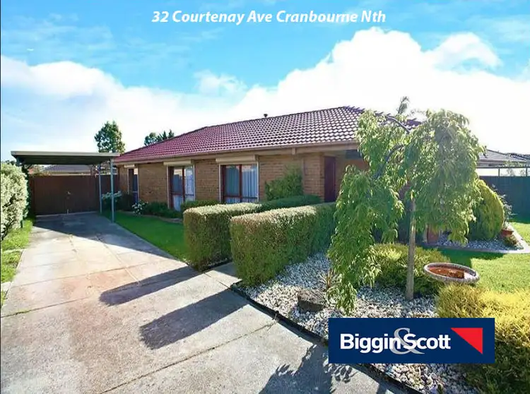 Main view of Homely house listing, 32 Courtenay Avenue, Cranbourne North VIC 3977