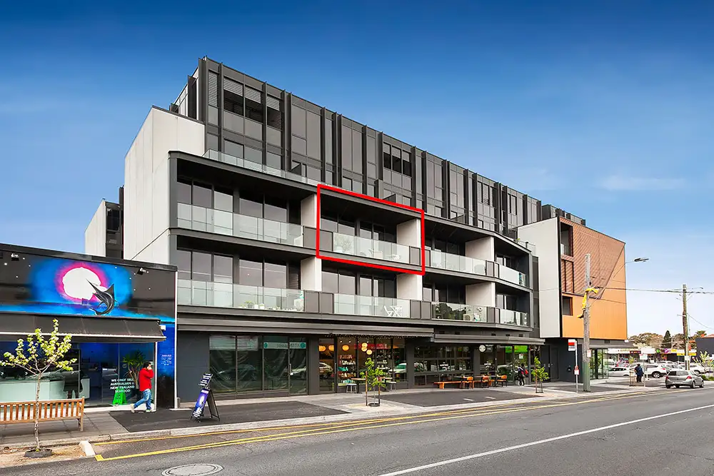 Main view of Homely apartment listing, 202/427 Hampton Street, Hampton VIC 3188
