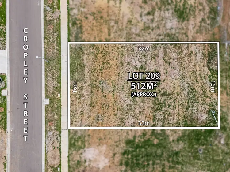 Main view of Homely land listing, 23 Cropley Street, Lucas VIC 3350