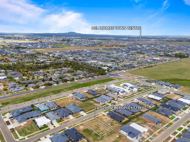 Second view of Homely land listing, 23 Cropley Street, Lucas VIC 3350