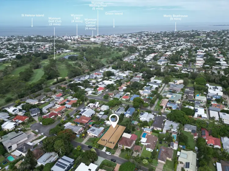 Second view of Homely land listing, 8 Greggor Street, Wynnum West QLD 4178
