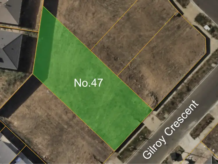 Main view of Homely land listing, 47 Gilroy Crescent, Charlemont VIC 3217