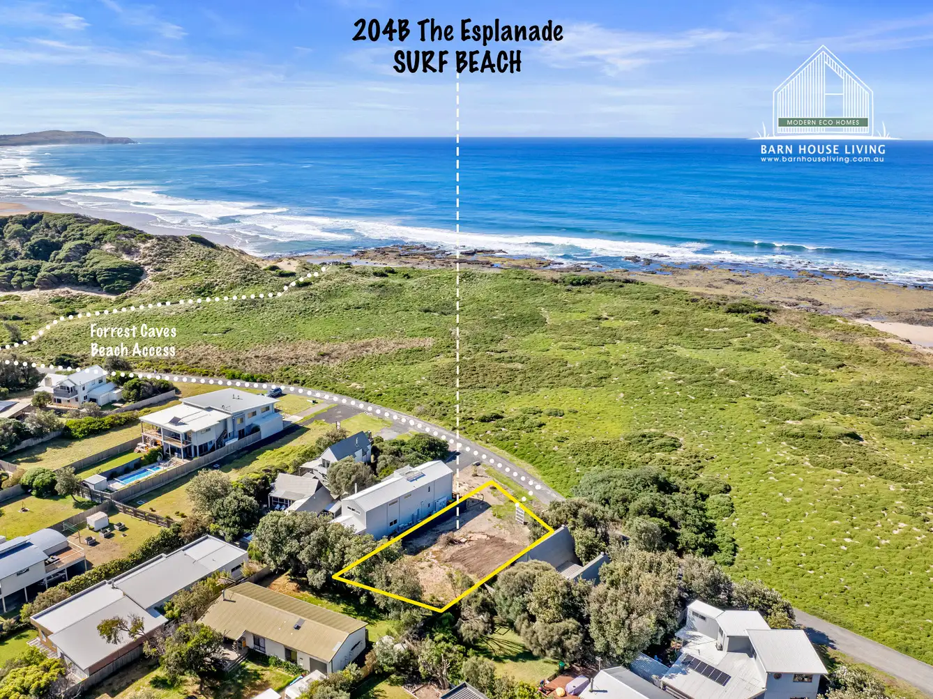 Main view of Homely land listing, 204B The Esplanade, Surf Beach VIC 3922
